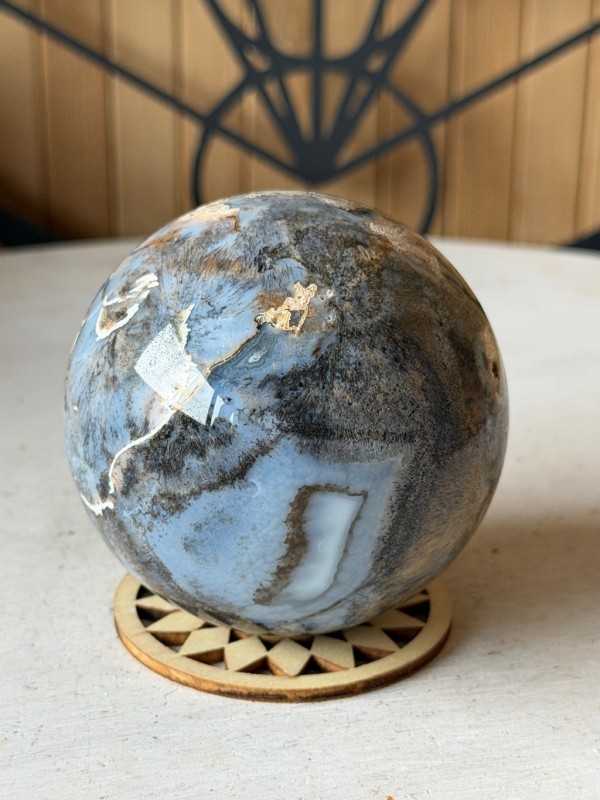 Sphère en agate (0.3kg)