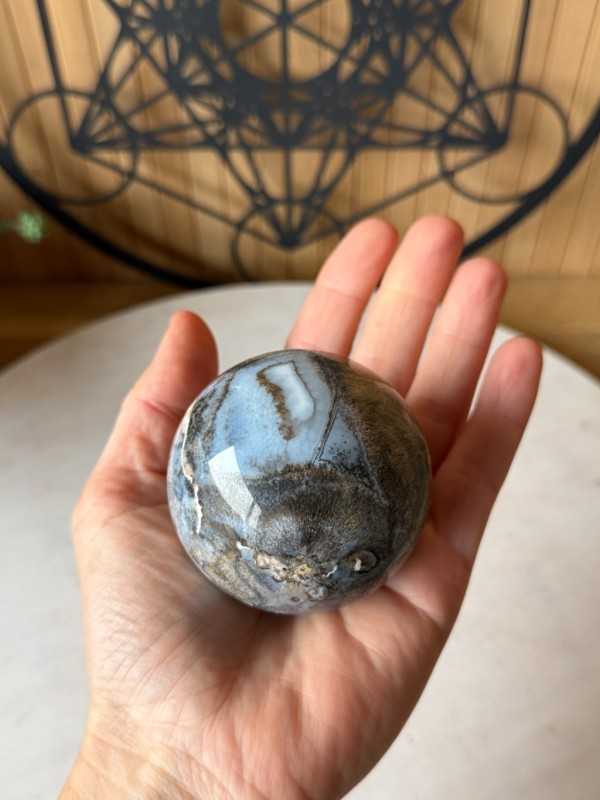 Sphère en agate (0.3kg)