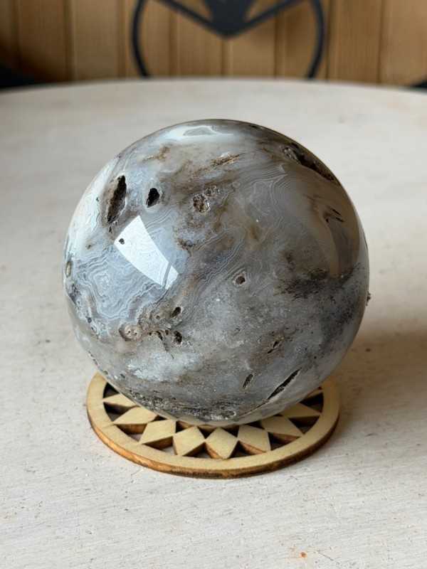 Sphère en agate (0.25kg)