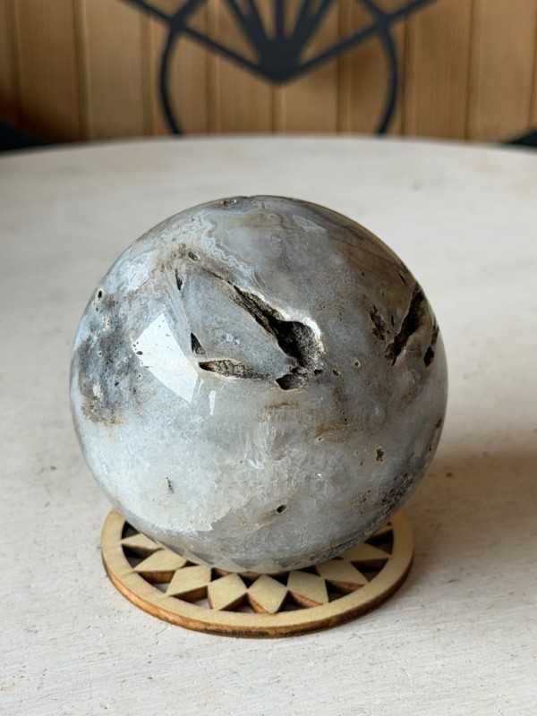 Sphère en agate (0.25kg)