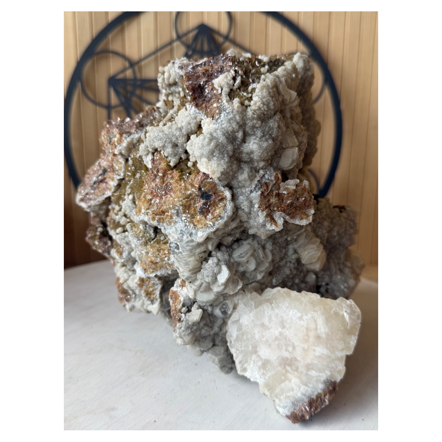 Bloc de calcite et sidérite (5.79kg)