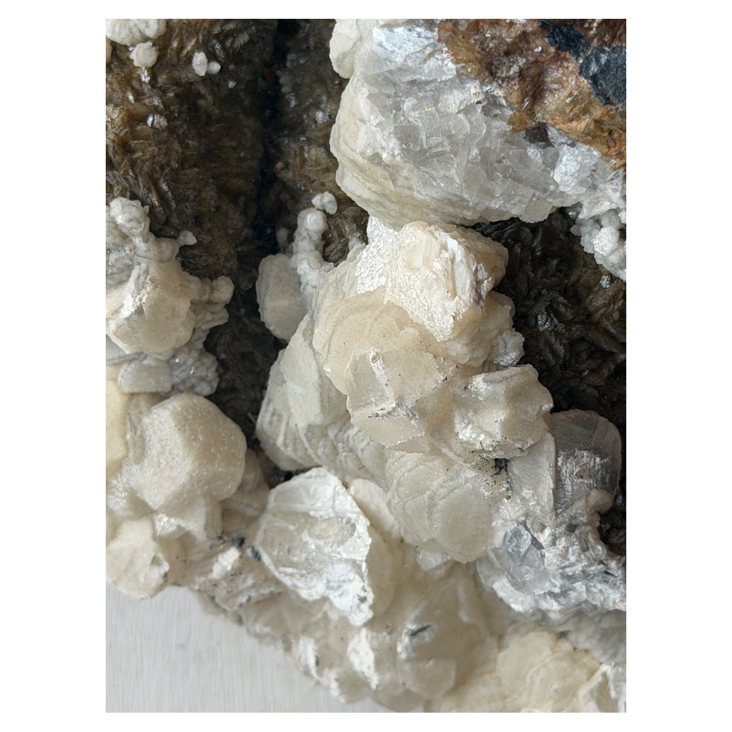 Bloc de calcite et sidérite (5.79kg)