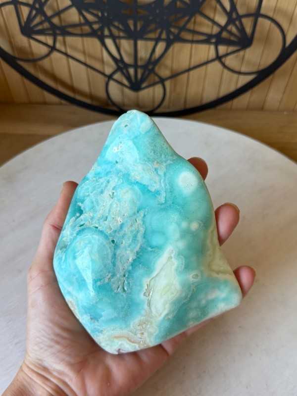 Aragonite bleue (0.55kg)