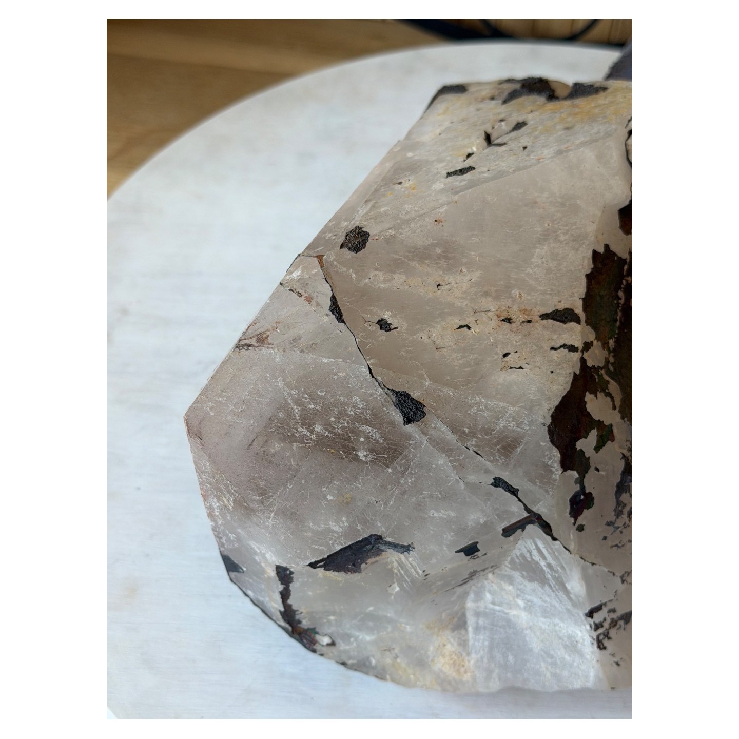 Quartz à turgite (6.45kg)