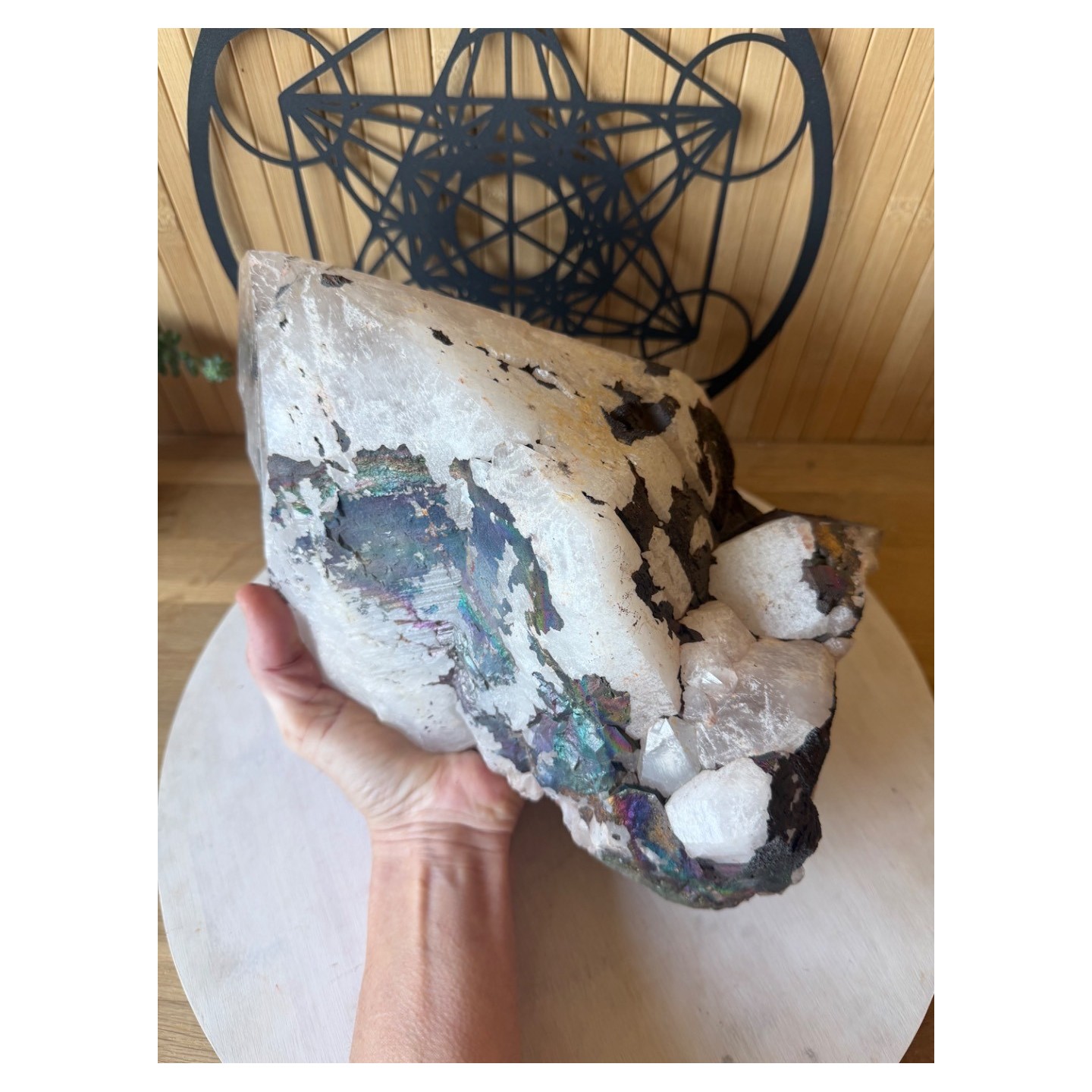Quartz à turgite (6.45kg)