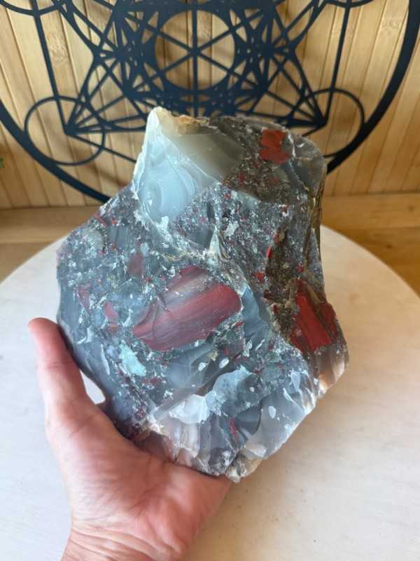 Jaspe héliotrope (2.18kg)