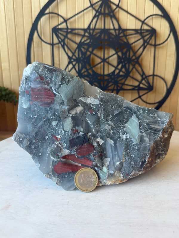 Jaspe héliotrope (1.67kg)