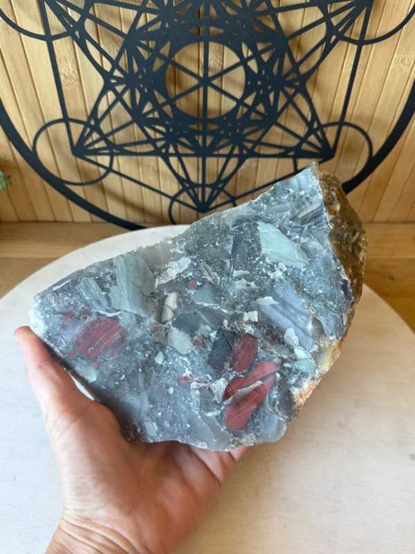 Jaspe héliotrope (1.67kg)