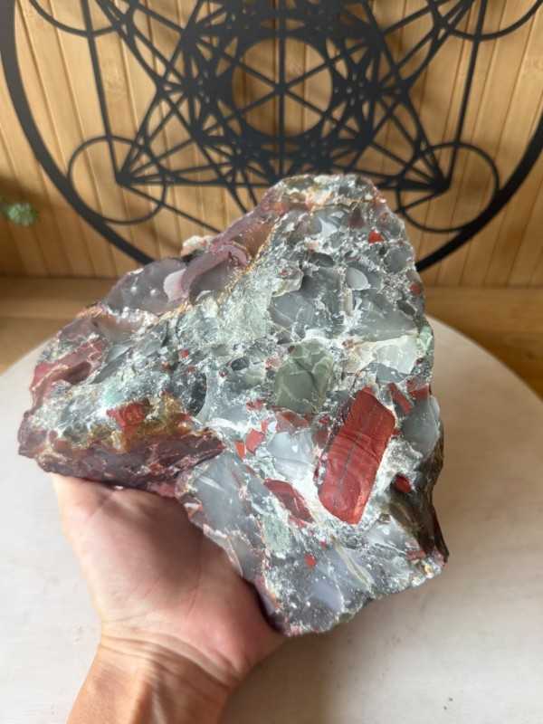 Jaspe héliotrope (2.27kg)