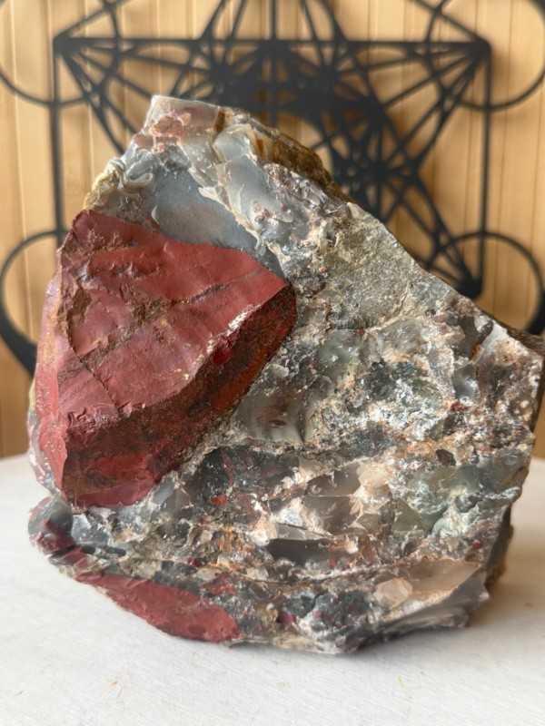 Jaspe héliotrope (1.965kg)