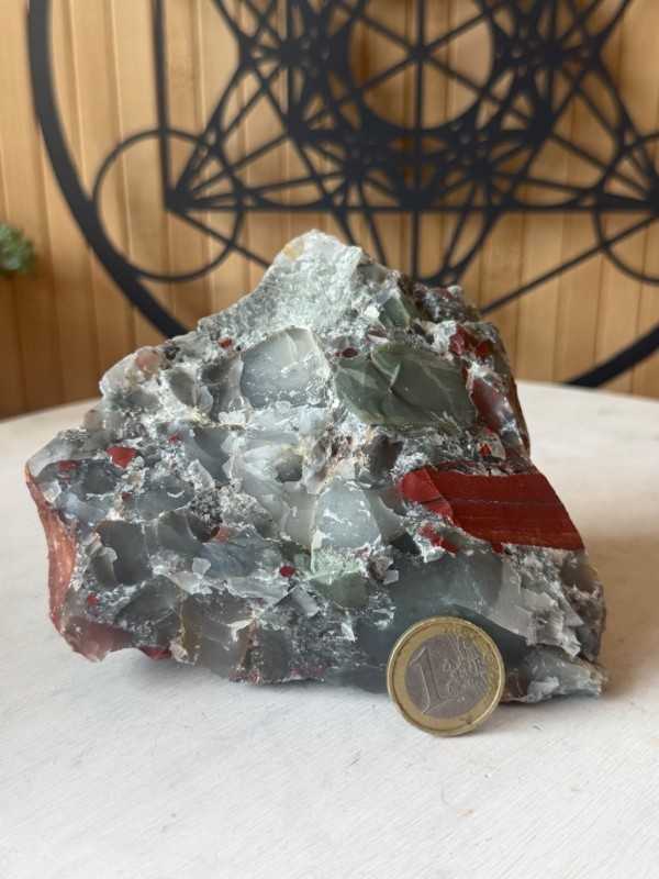 Jaspe héliotrope (0.675kg)