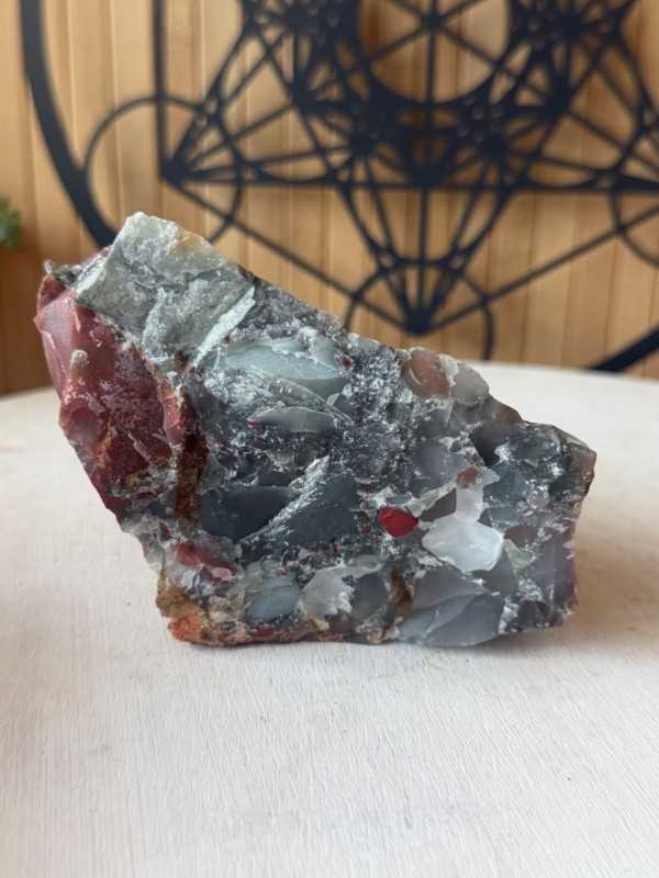Jaspe héliotrope (0.675kg)