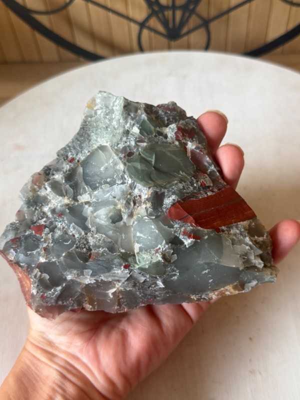 Jaspe héliotrope (0.675kg)