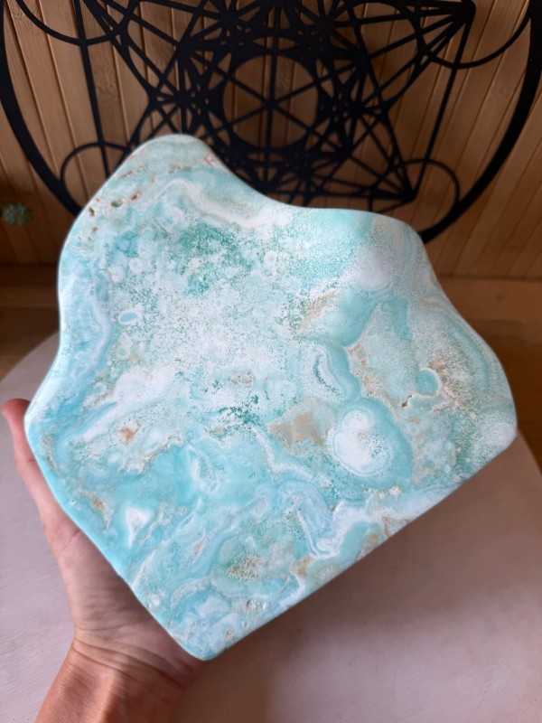 Aragonite bleue (2.44kg)