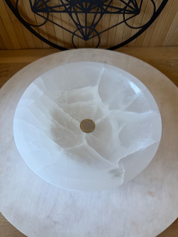 Coupelle en sélénite (1.69kg)