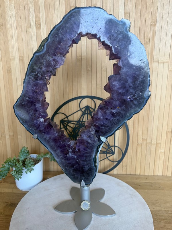 Tranche d’ amethyste