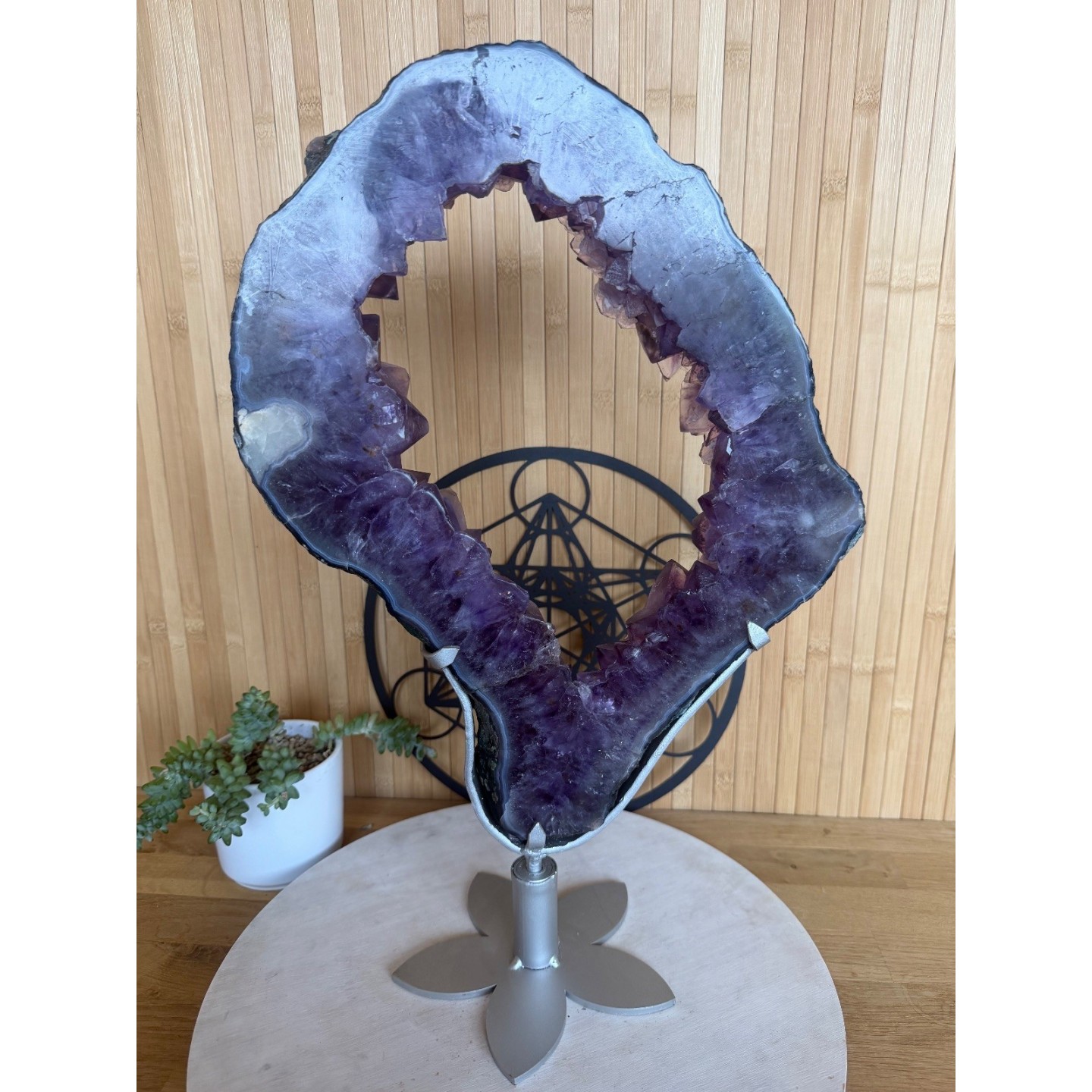 Tranche d’ amethyste