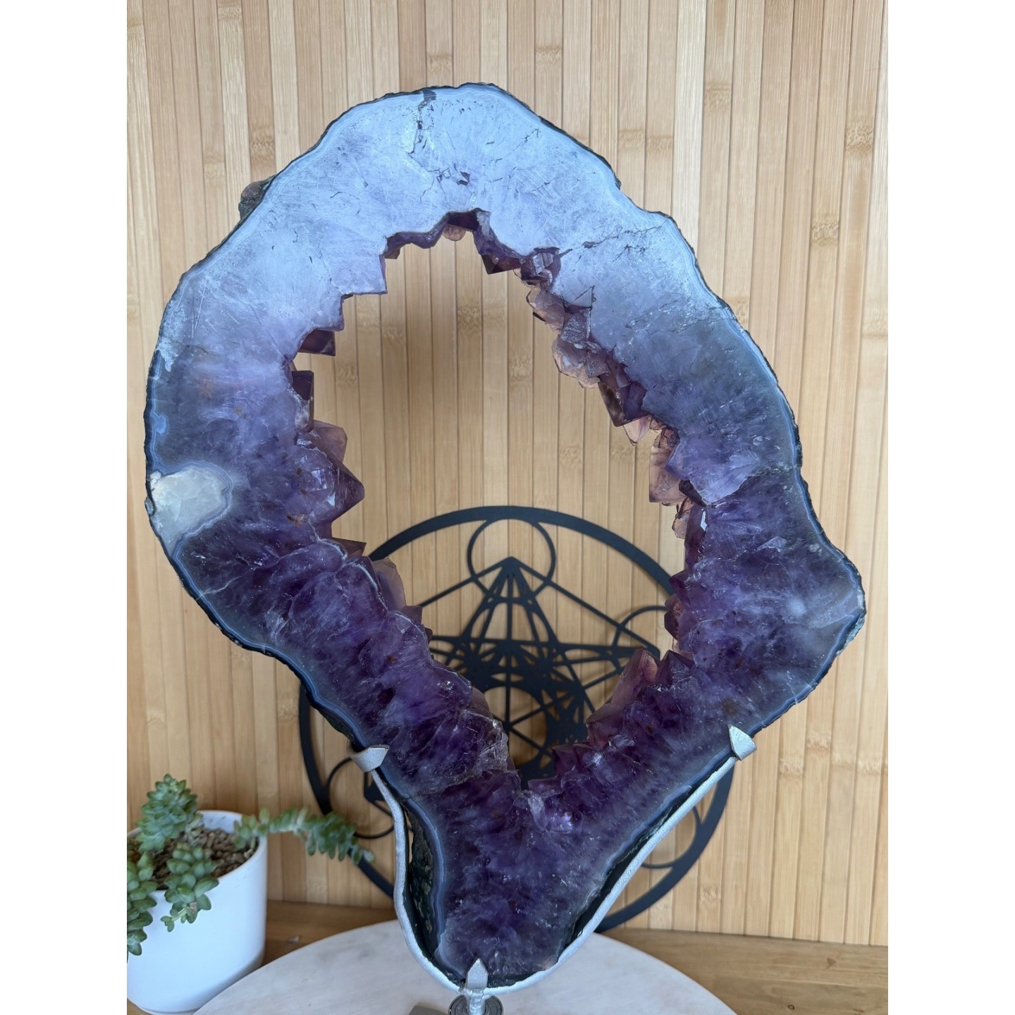 Tranche d’ amethyste