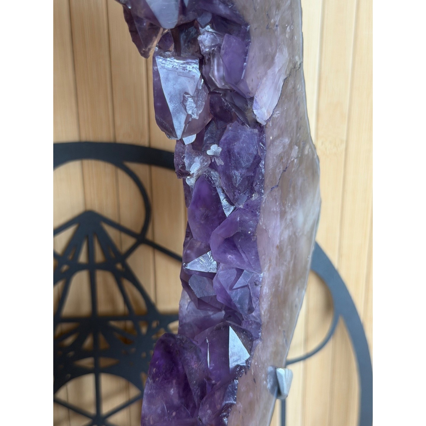 Tranche d’ amethyste