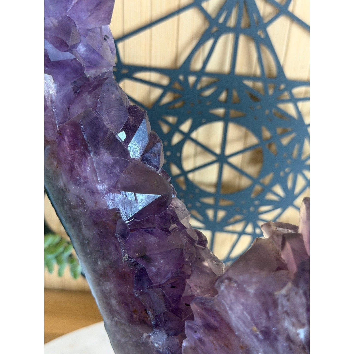 Tranche d’ amethyste