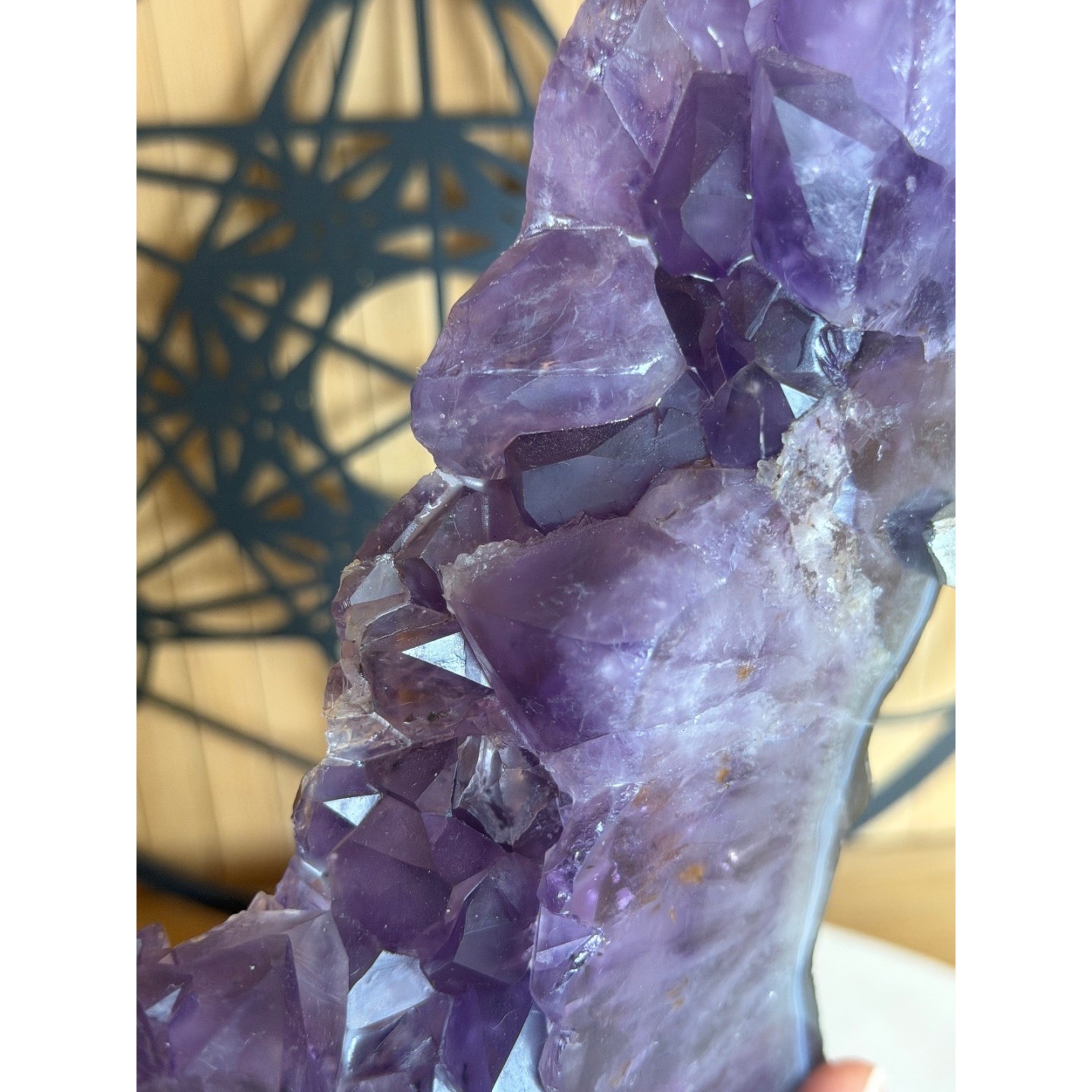 Tranche d’ amethyste