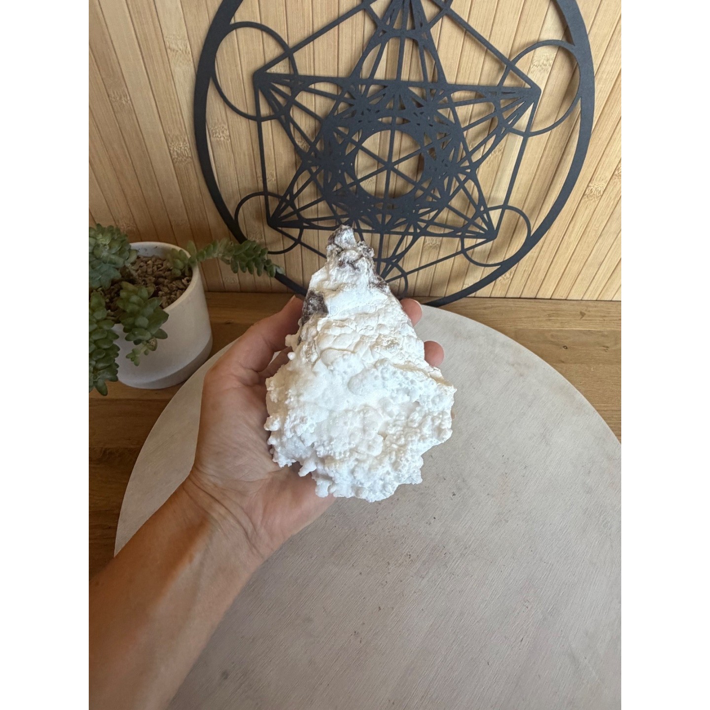 Aragonite blanche (0.665kg)
