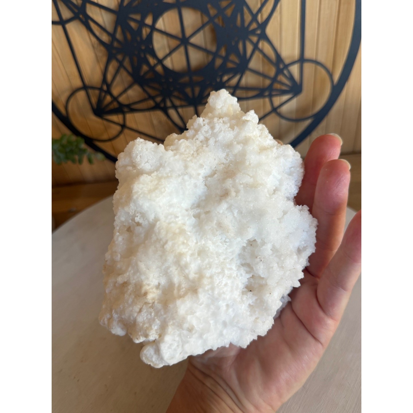 Aragonite blanche (0.745kg)