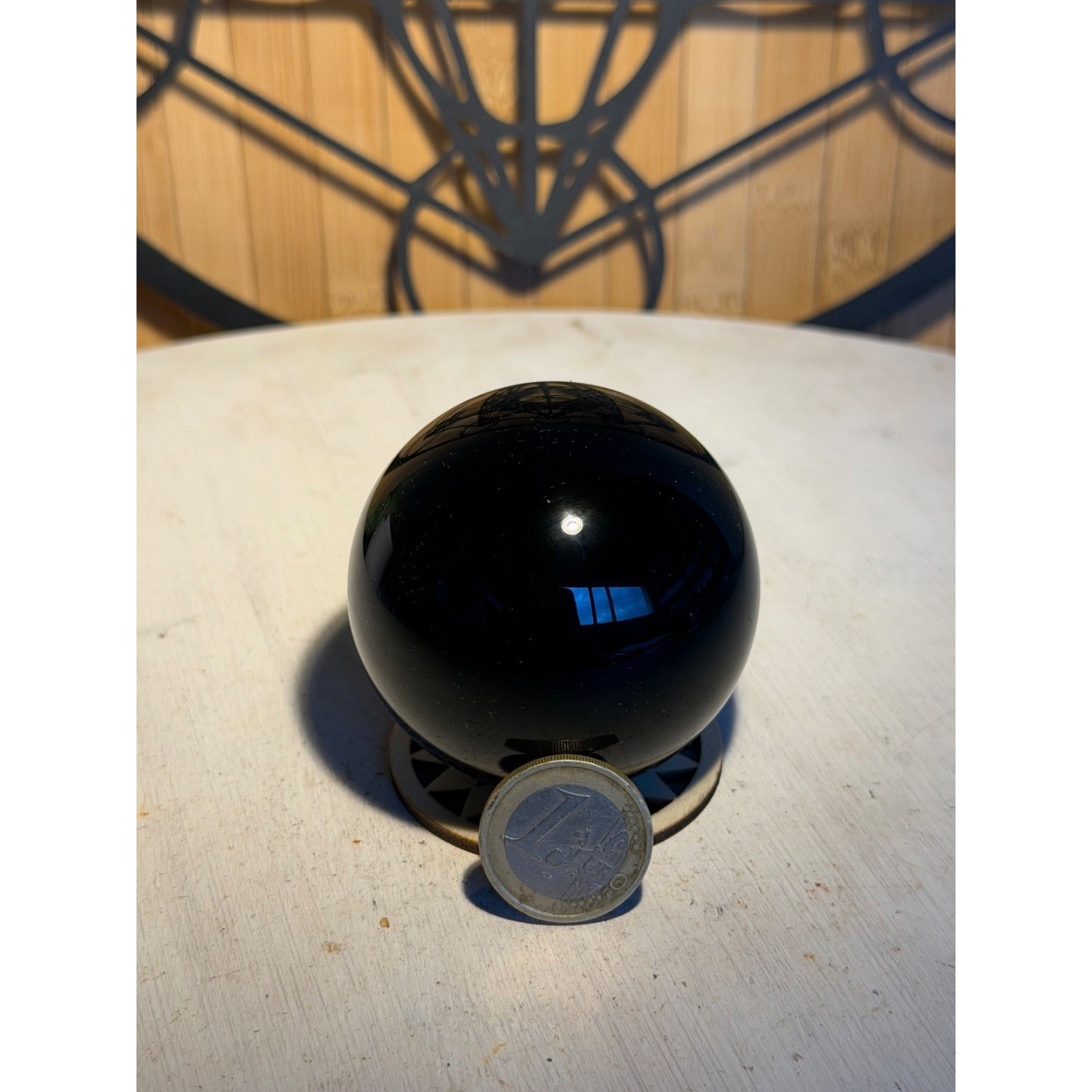 Sphère en obsidienne noire (0.27kg)