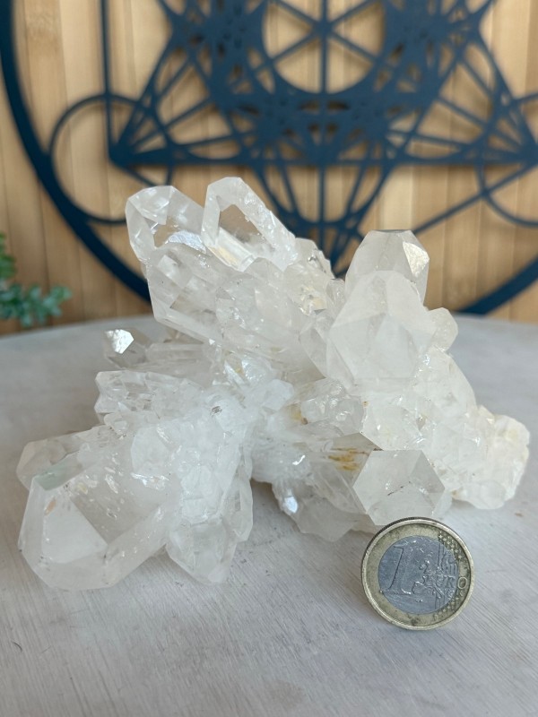 Amas de cristal de roche (0.725kg)