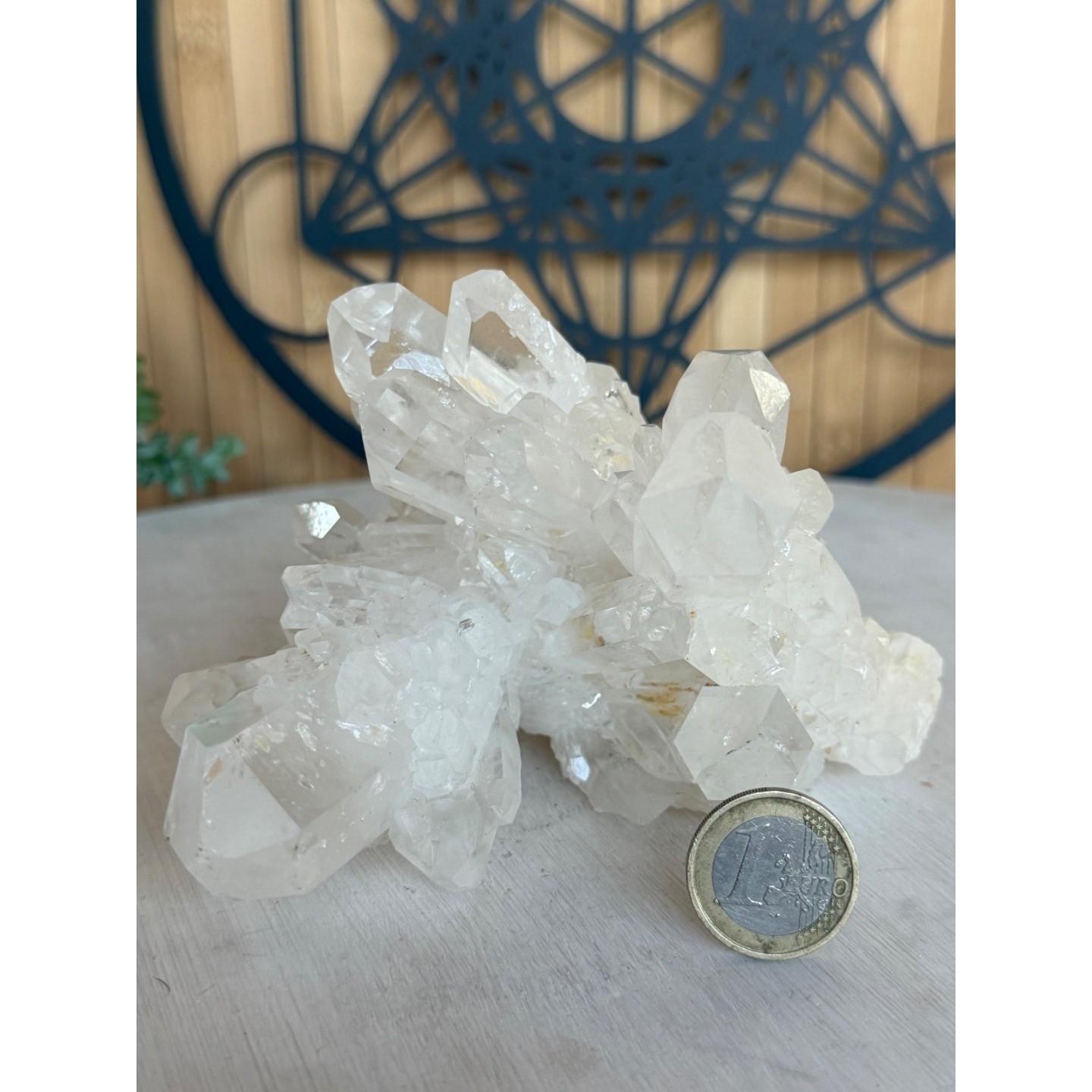 Amas de cristal de roche (0.725kg)