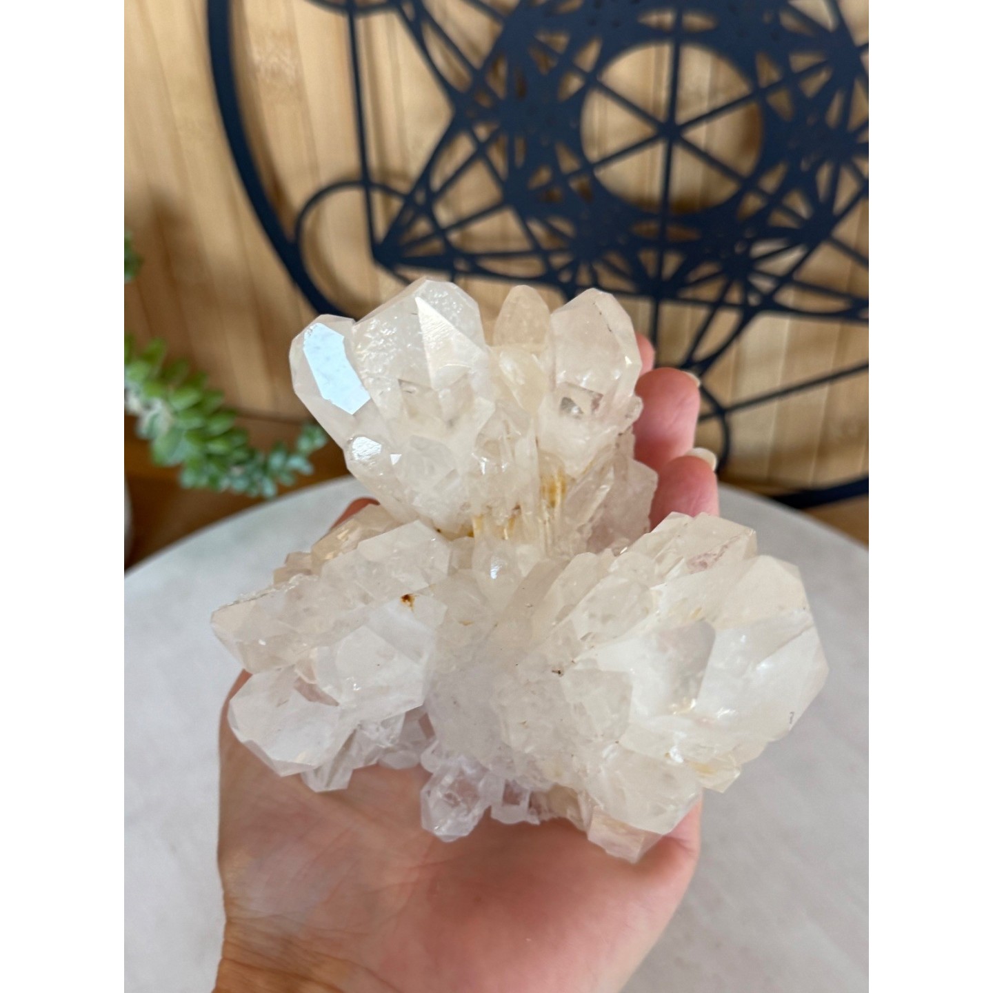 Amas de cristal de roche (0.725kg)