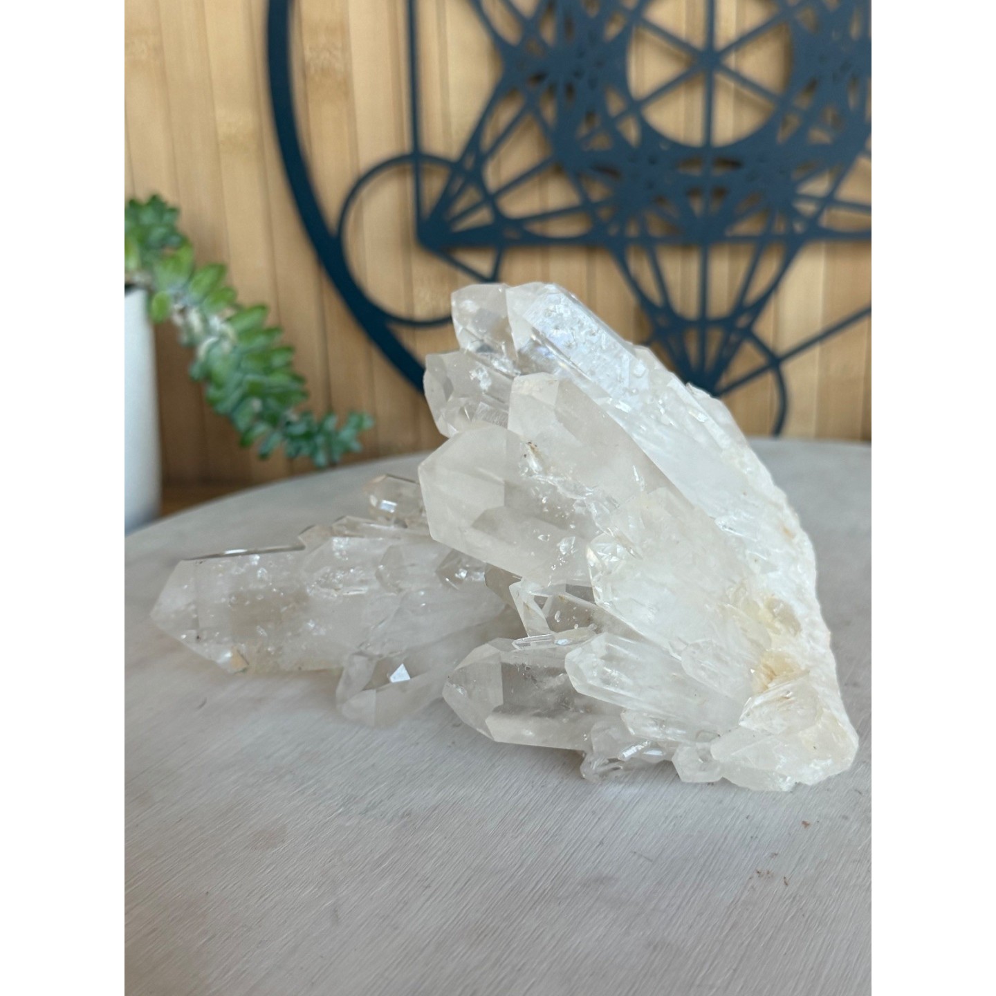 Amas de cristal de roche (0.725kg)