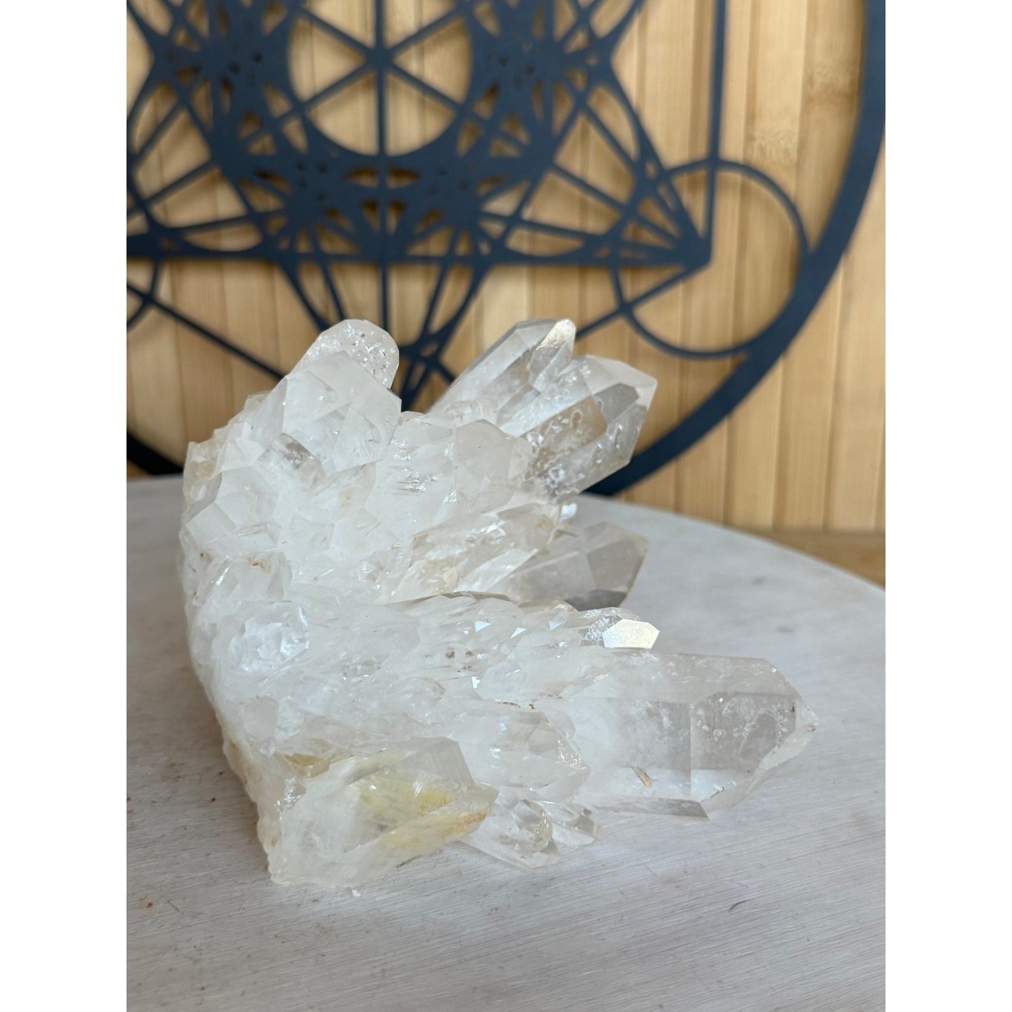 Amas de cristal de roche (0.725kg)