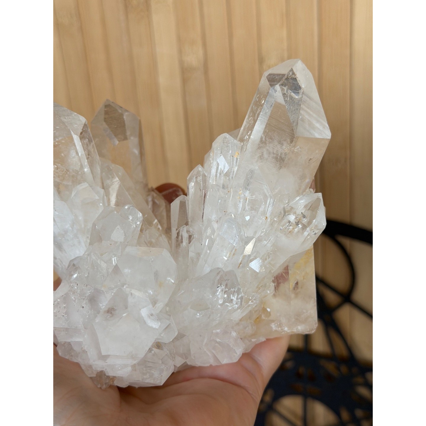 Amas de cristal de roche (0.725kg)