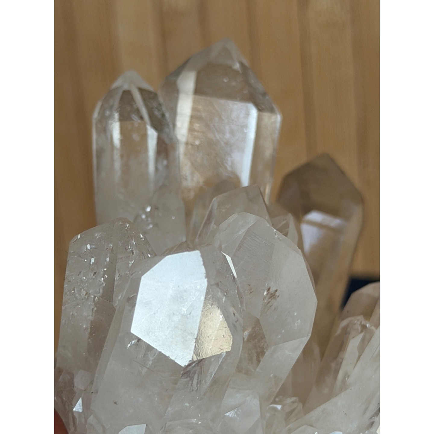 Amas de cristal de roche (0.725kg)