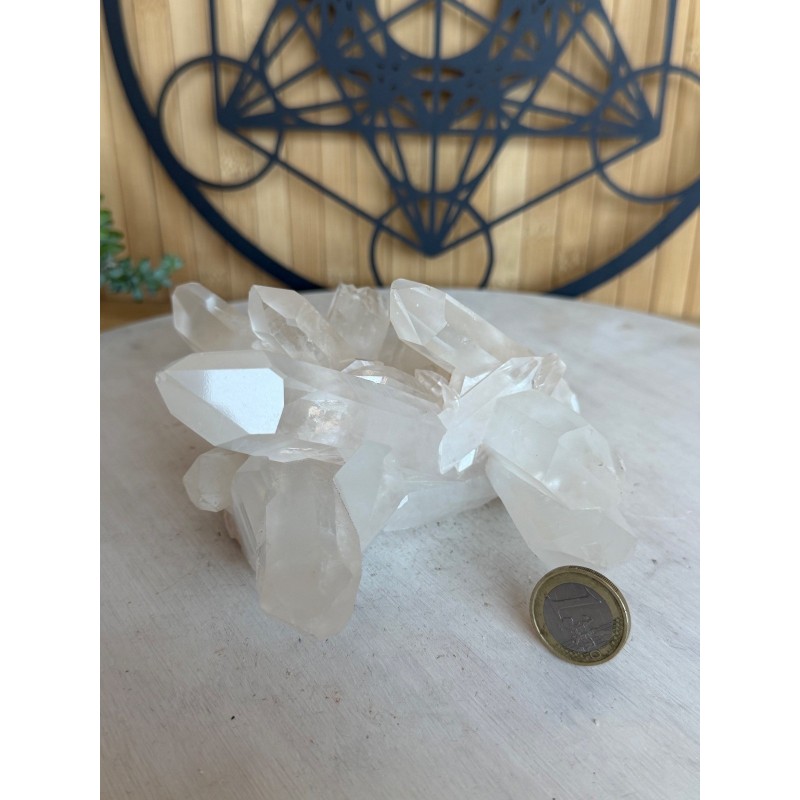 Amas de cristal de roche (0.725kg)