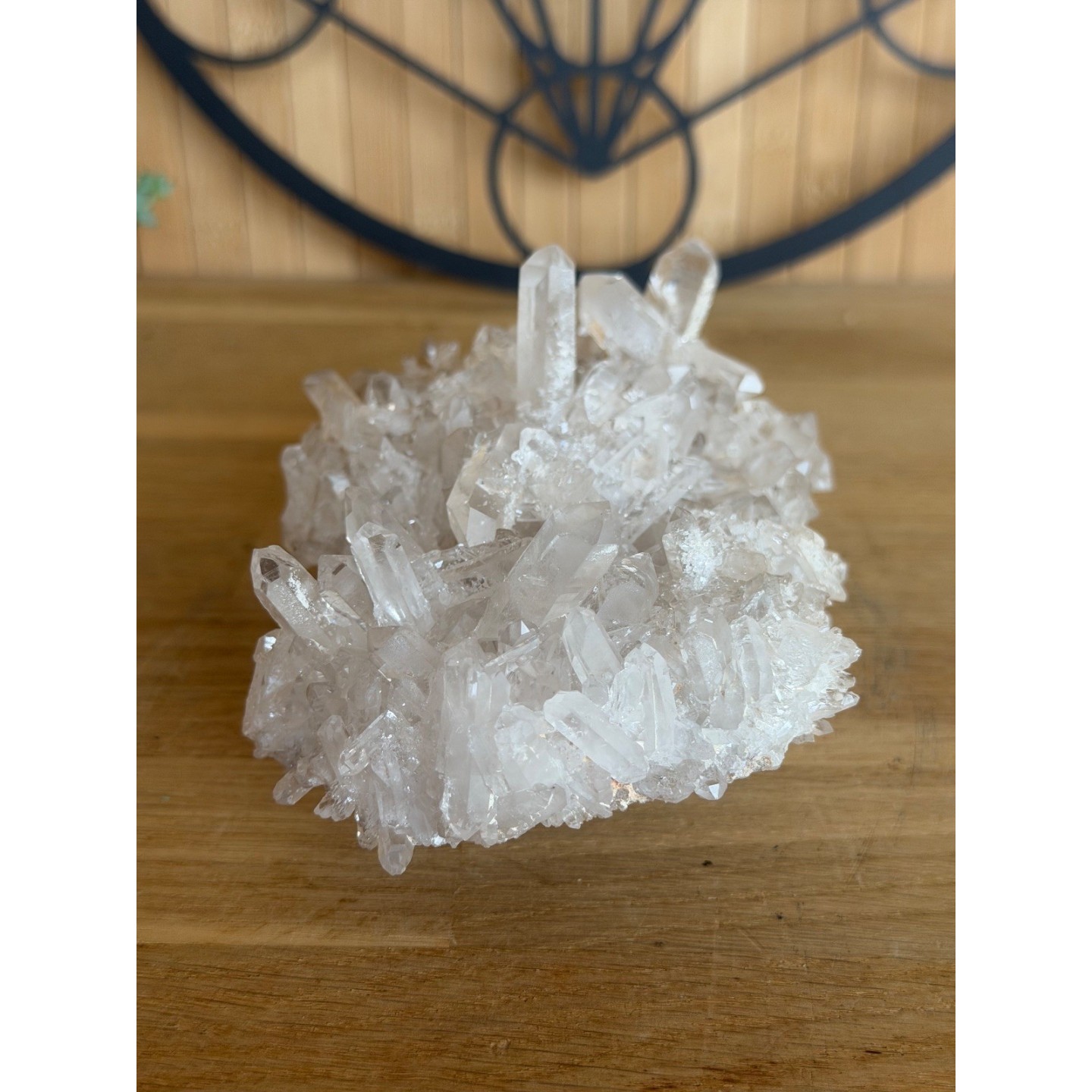 Amas de cristal de roche (0.635kg)