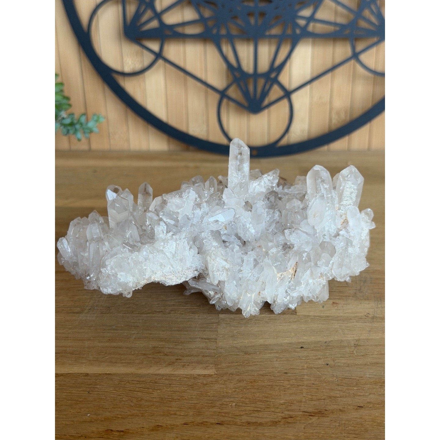 Amas de cristal de roche (0.635kg)