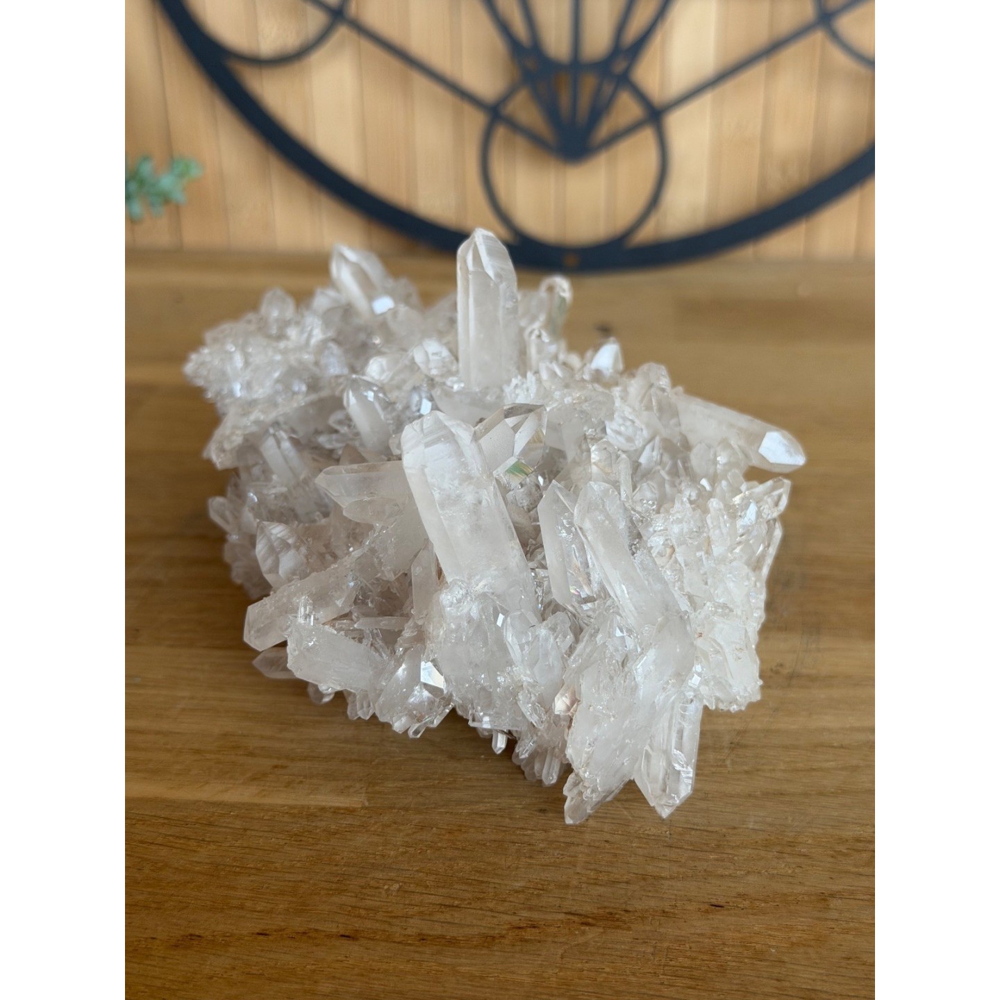 Amas de cristal de roche (0.635kg)
