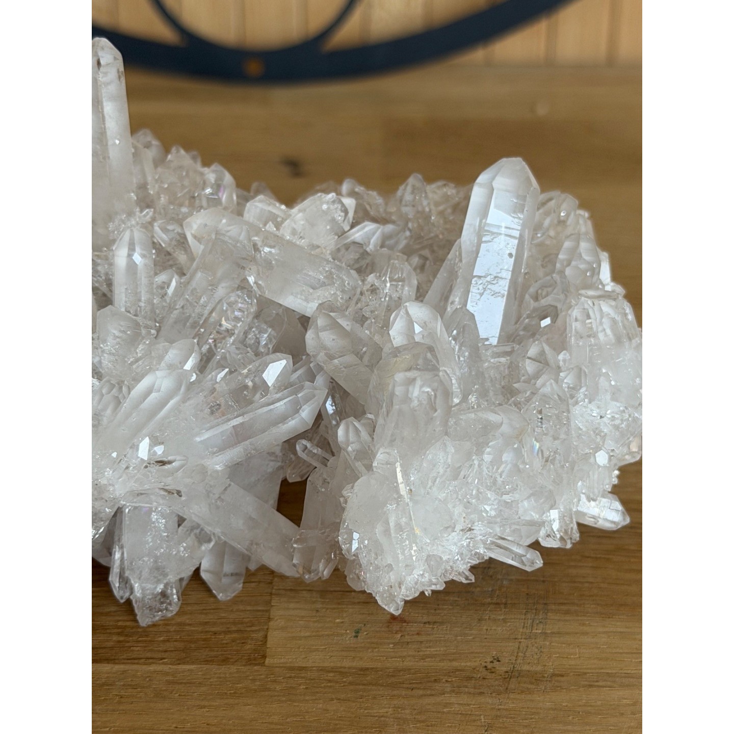 Amas de cristal de roche (0.635kg)
