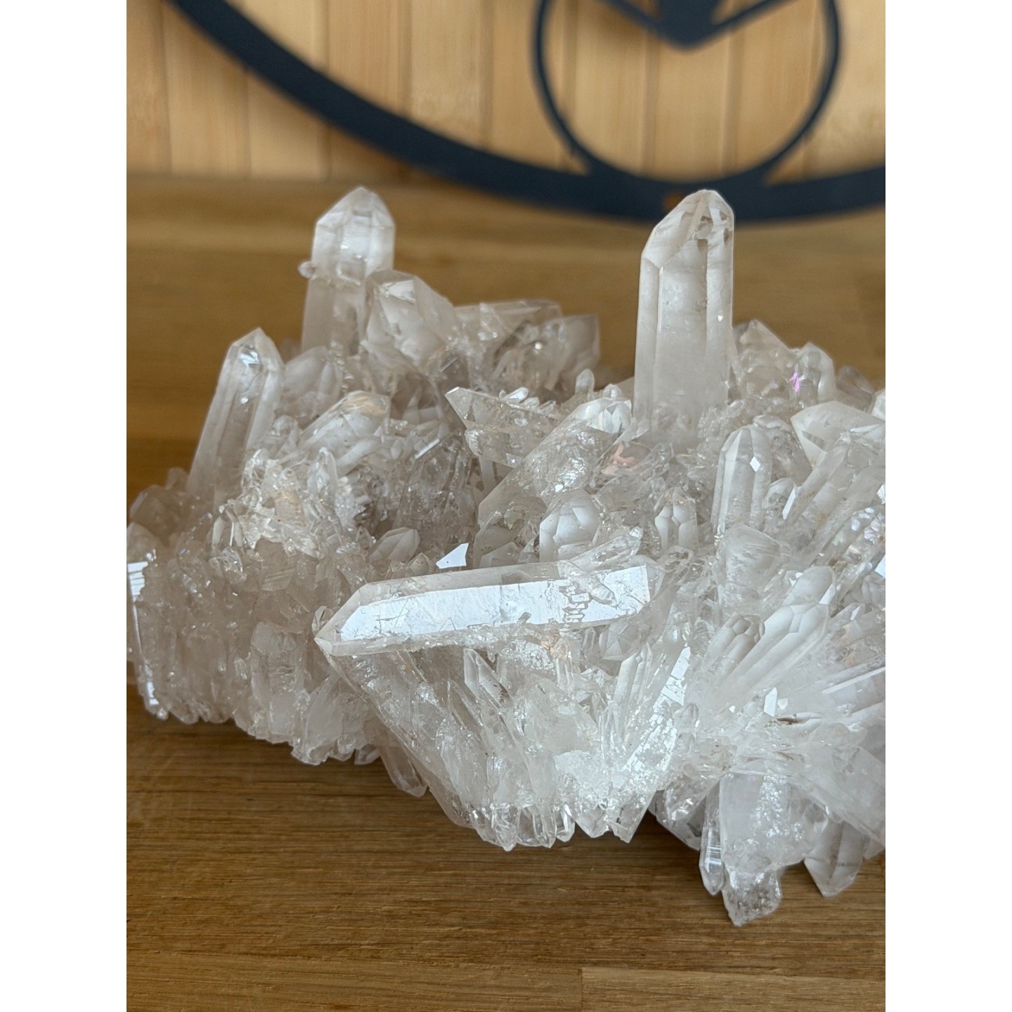 Amas de cristal de roche (0.635kg)