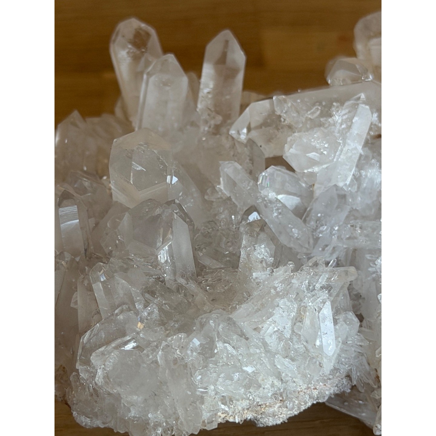 Amas de cristal de roche (0.635kg)