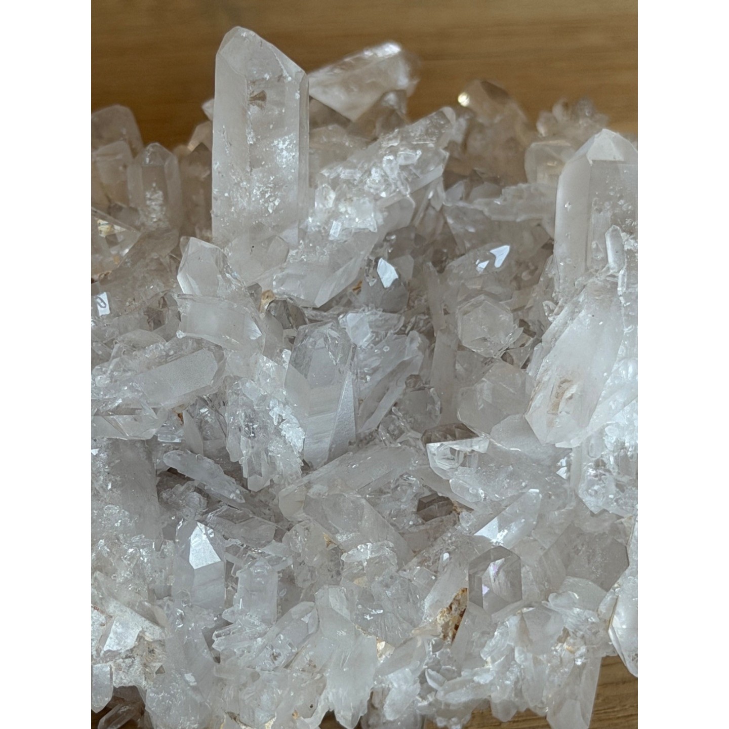 Amas de cristal de roche (0.635kg)