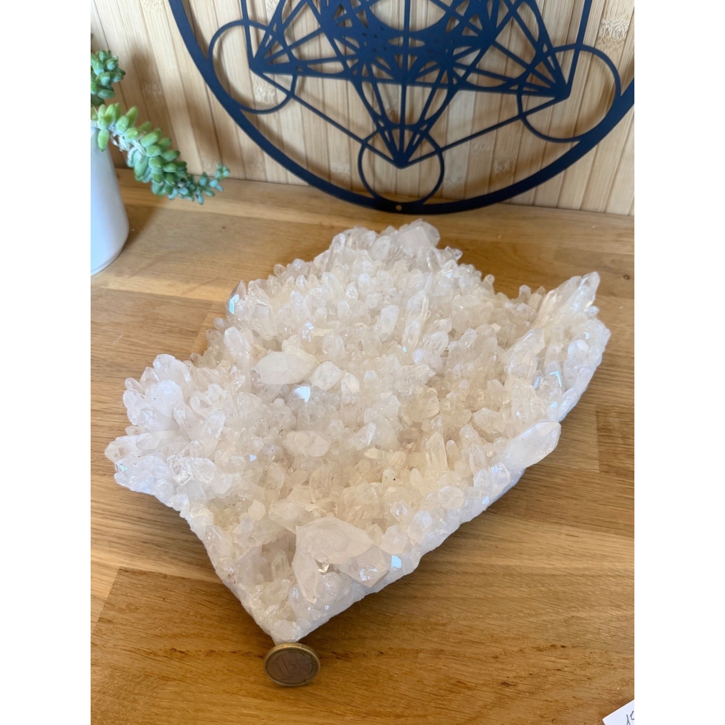Plaque de cristal de roche (2.05kg)