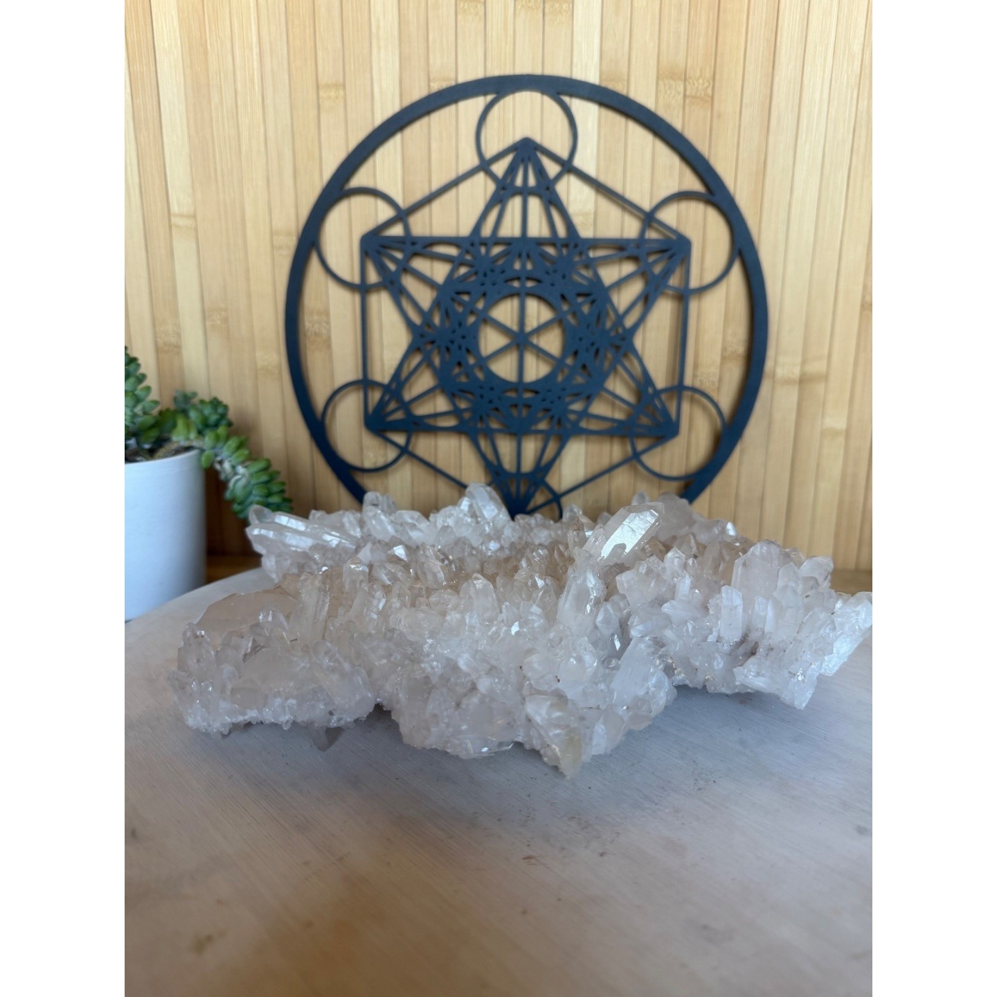 Plaque de cristal de roche (2.05kg)