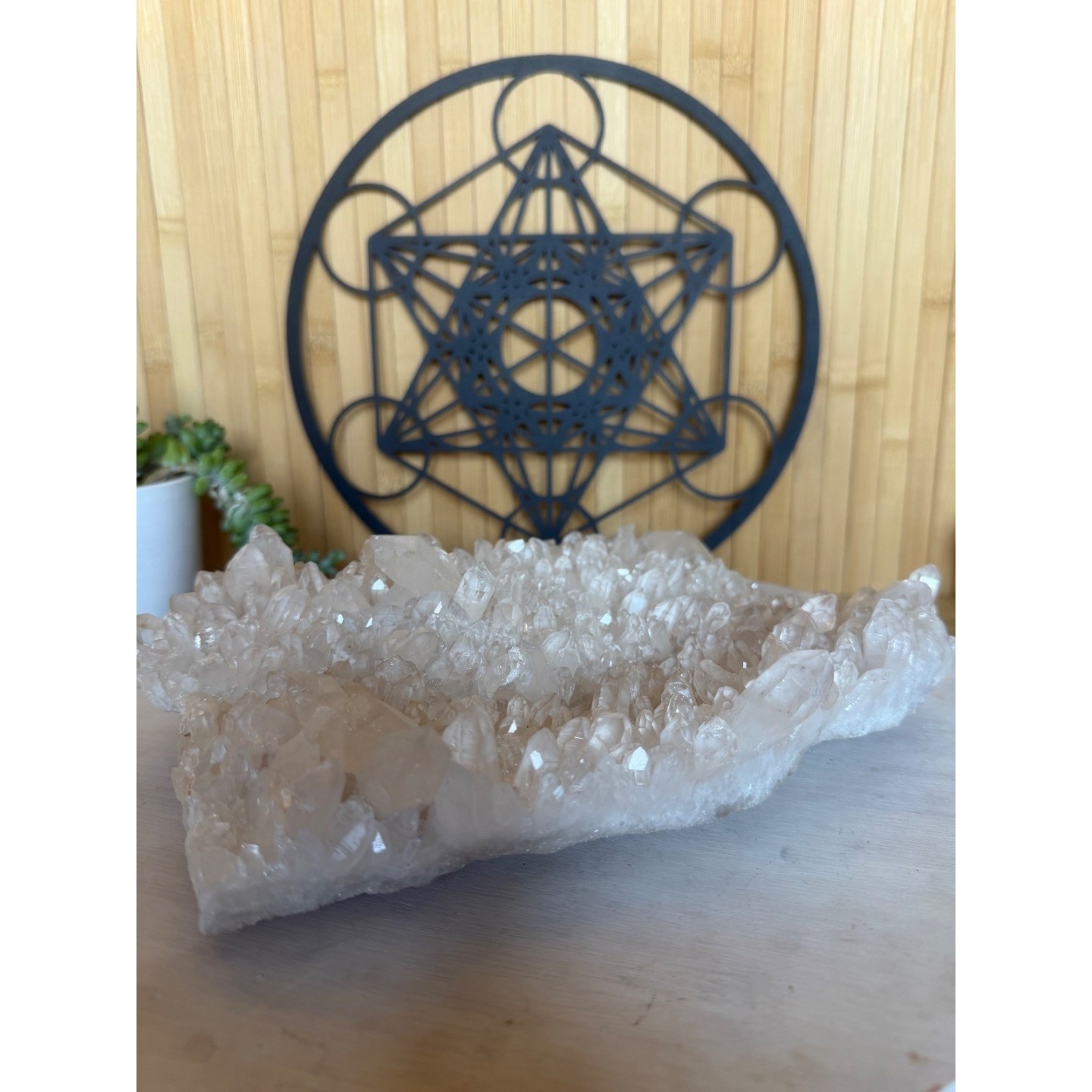 Plaque de cristal de roche (2.05kg)