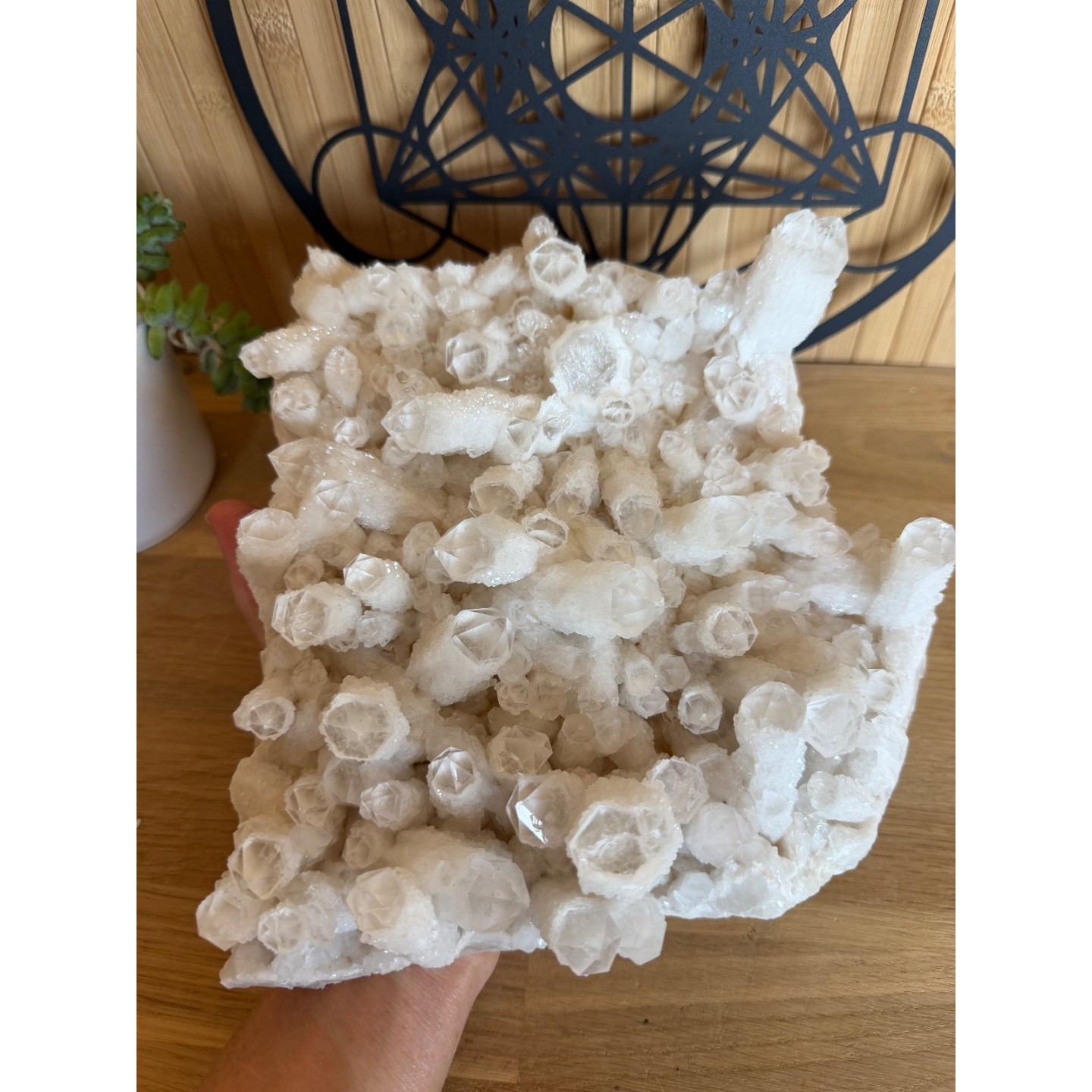Plaque de quartz chandelle (1.95kg)