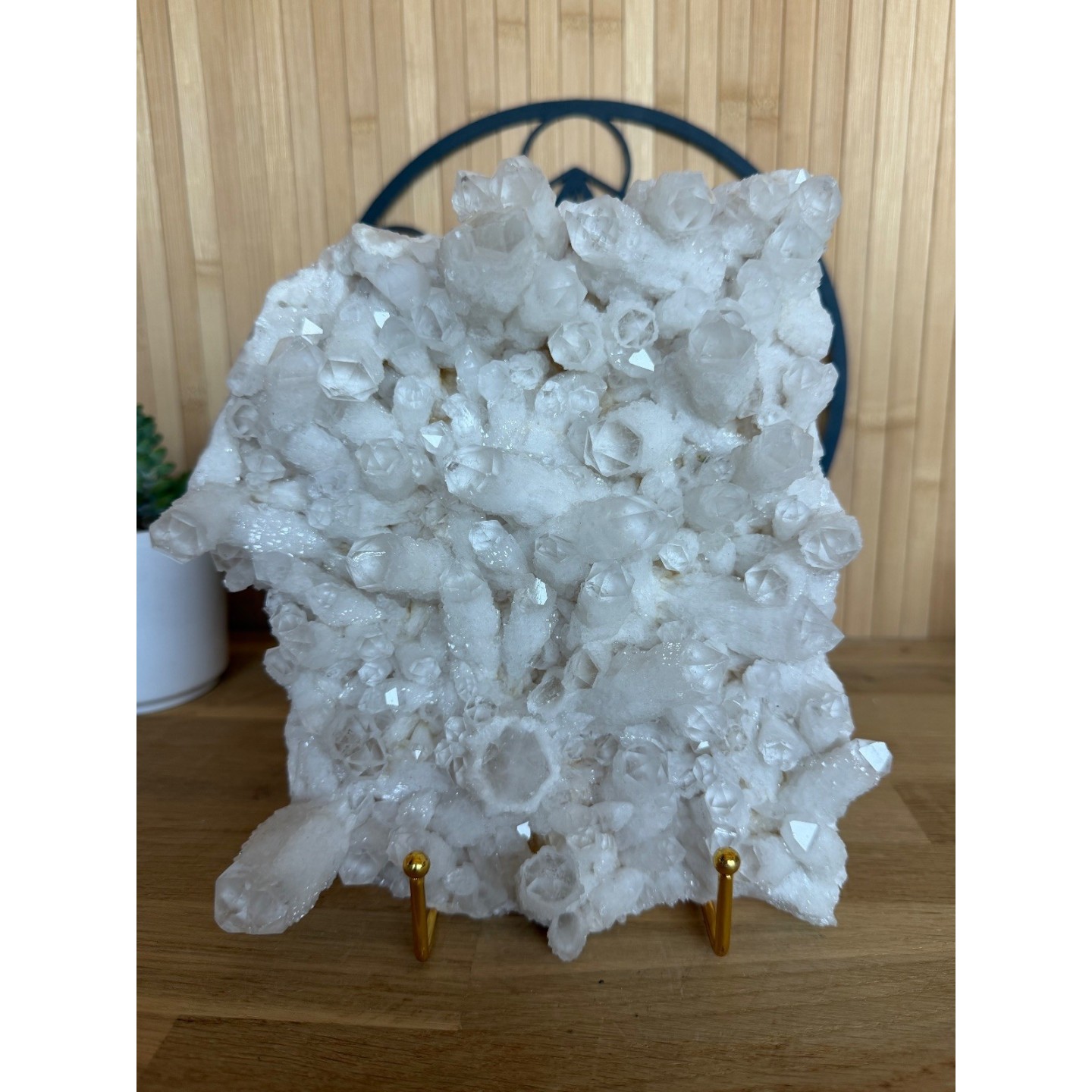 Plaque de quartz chandelle (1.95kg)