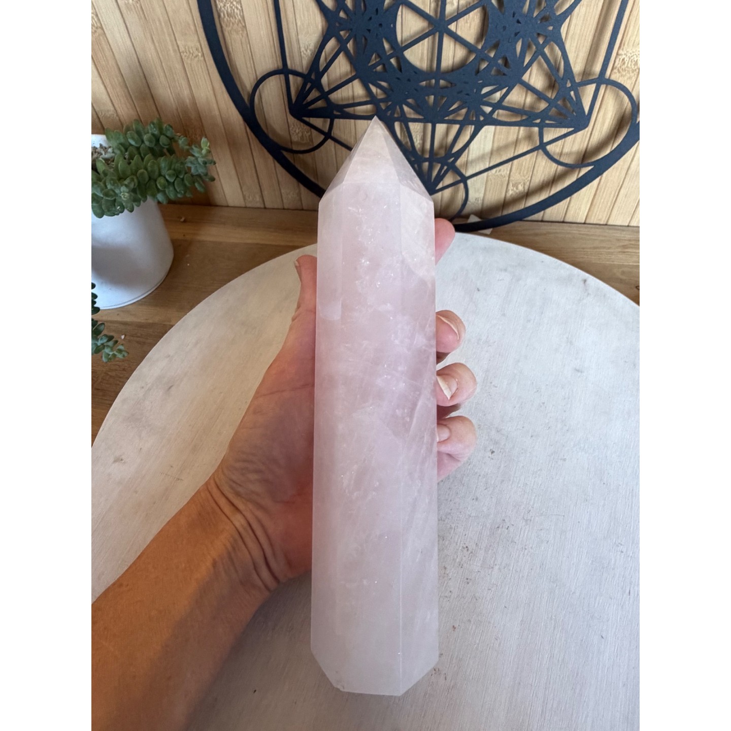 Quartz rose (0.85kg)