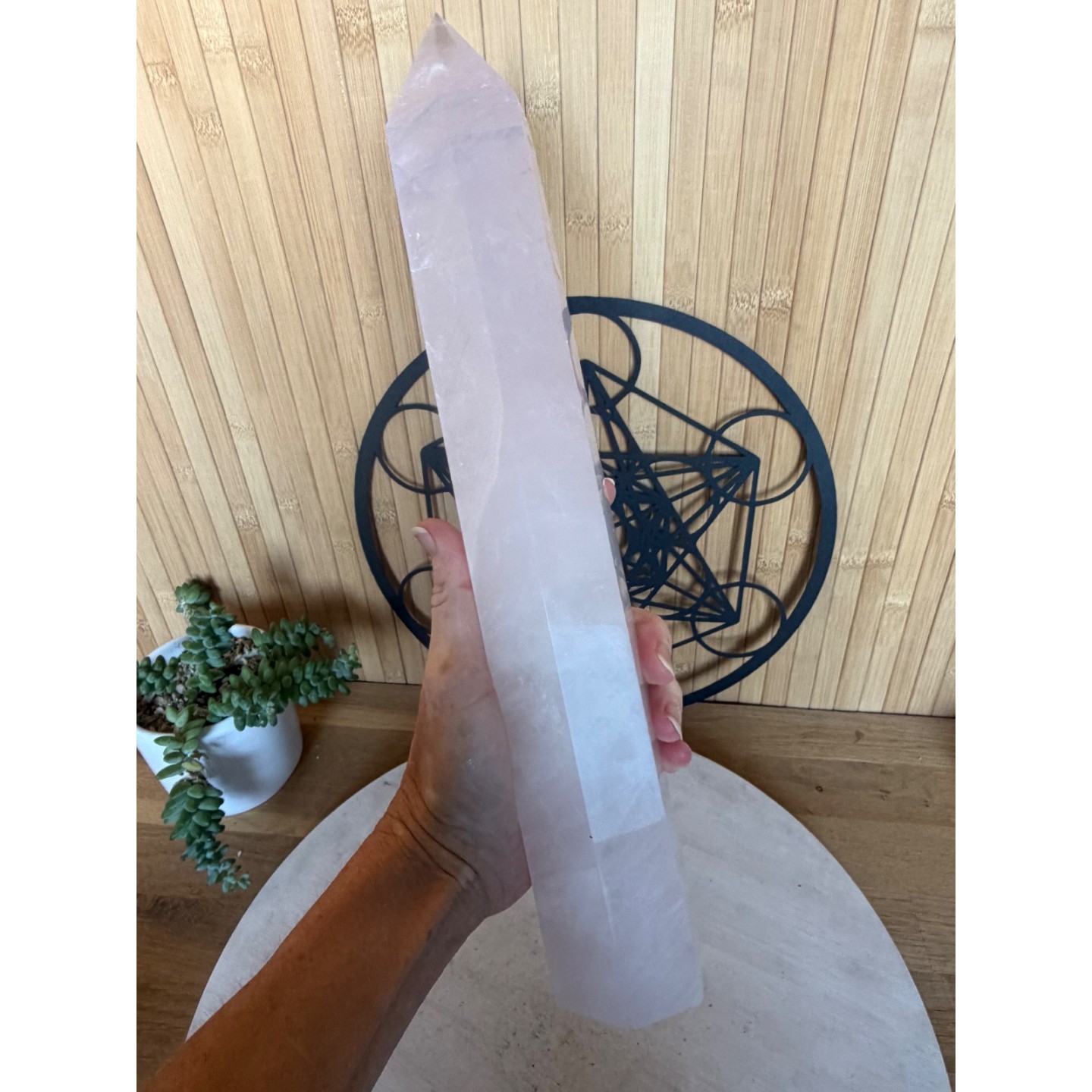 Quartz rose (1.845kg)